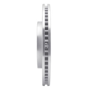 Chrysler Pacifica Brake Rotor (1) - Front Right - R1 Concepts - Drilled & Slotted - Silver - `04-`08